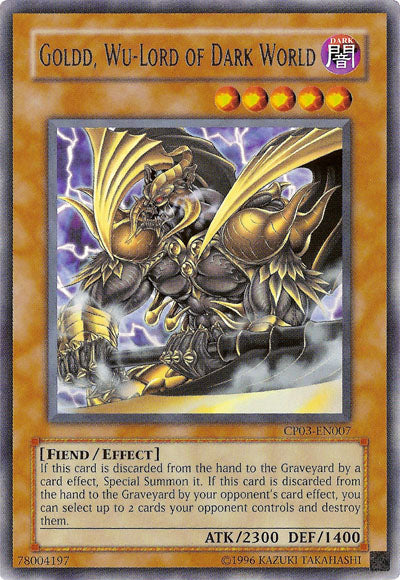 Goldd, Wu-Lord of Dark World [CP03-EN007] Rare | Odin's Place