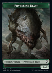 Phyrexian Beast // Wurm Double-Sided Token [Commander Legends: Battle for Baldur's Gate Tokens] | Odin's Place