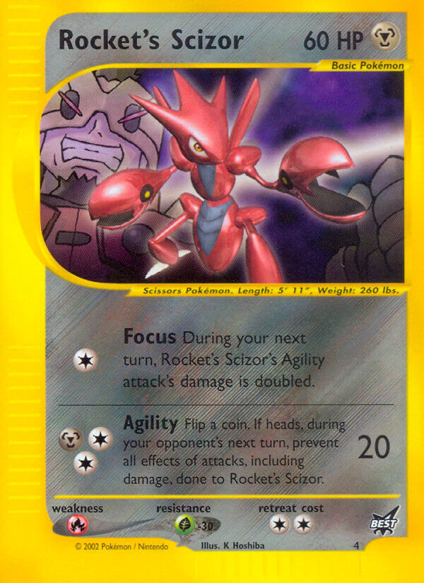 Rocket's Scizor (4) [Best of Promos] | Odin's Place