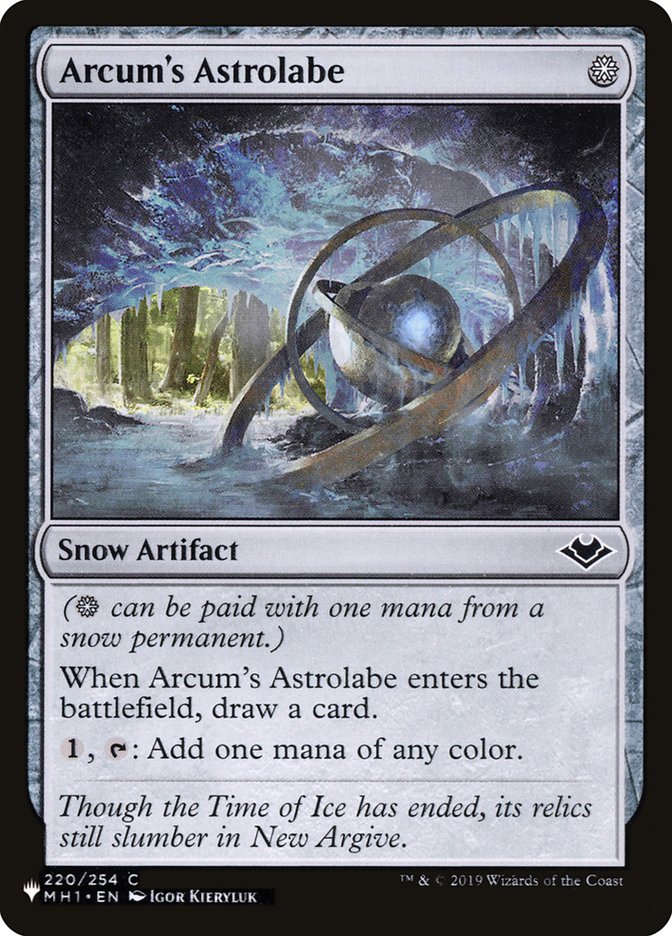 Arcum's Astrolabe [The List] | Odin's Place