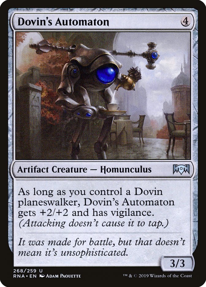Dovin's Automaton (268) [Ravnica Allegiance] | Odin's Place