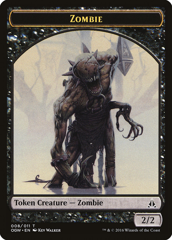 Zombie Token (8) [Oath of the Gatewatch Tokens] | Odin's Place