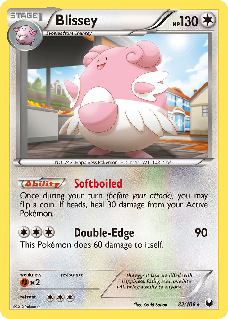 Blissey (82/108) (Battle Arena Deck Exclusive) (Theme Deck Exclusive) [Black & White: Dark Explorers] | Odin's Place