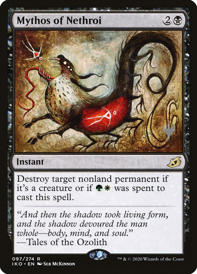 Mythos of Nethroi (Promo Pack) [Ikoria: Lair of Behemoths Promos] | Odin's Place