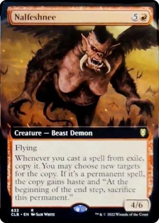 Nalfeshnee (Extended Art) [Commander Legends: Battle for Baldur's Gate] | Odin's Place