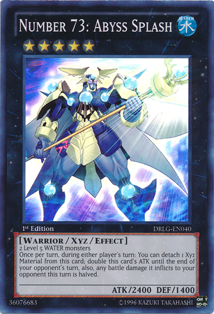 Number 73: Abyss Splash [DRLG-EN040] Super Rare | Odin's Place