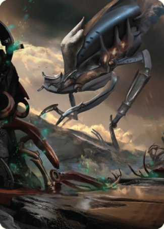 Swamp (2) Art Card [The Brothers' War Art Series] | Odin's Place