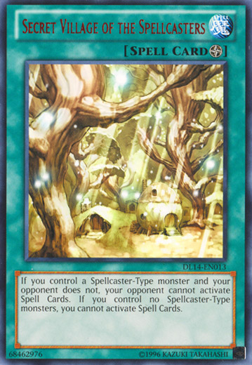 Secret Village of the Spellcasters (Red) [DL14-EN013] Rare | Odin's Place