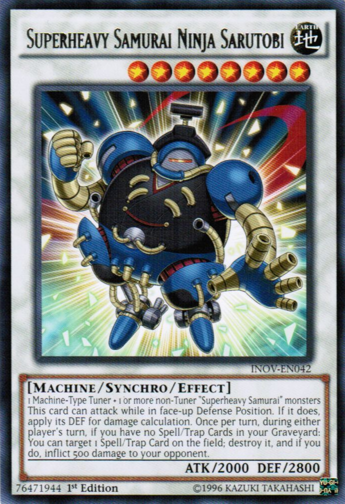 Superheavy Samurai Ninja Sarutobi [INOV-EN042] Rare | Odin's Place