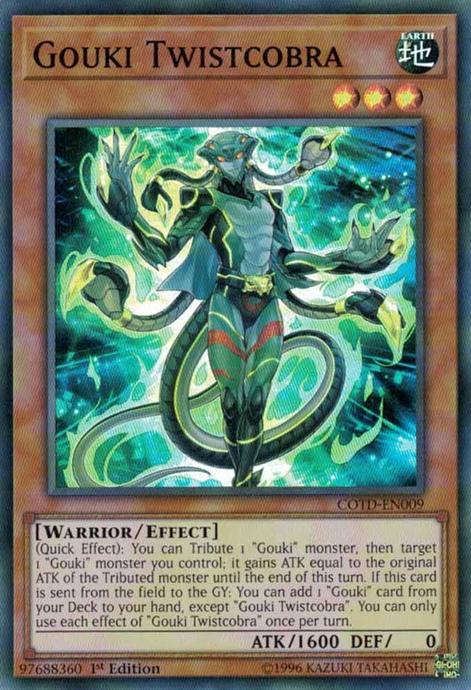 Gouki Twistcobra [COTD-EN009] Super Rare | Odin's Place