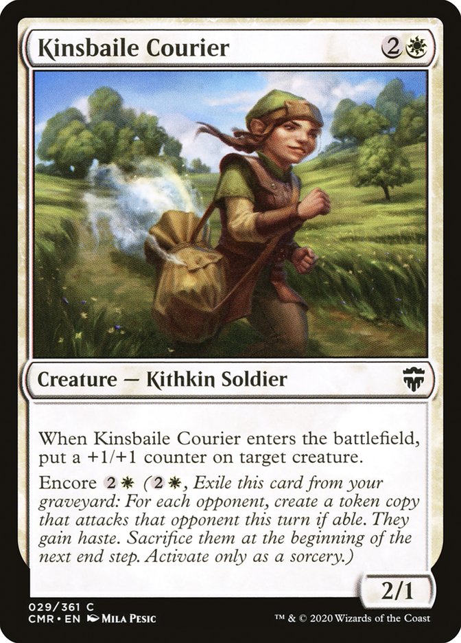 Kinsbaile Courier [Commander Legends] | Odin's Place