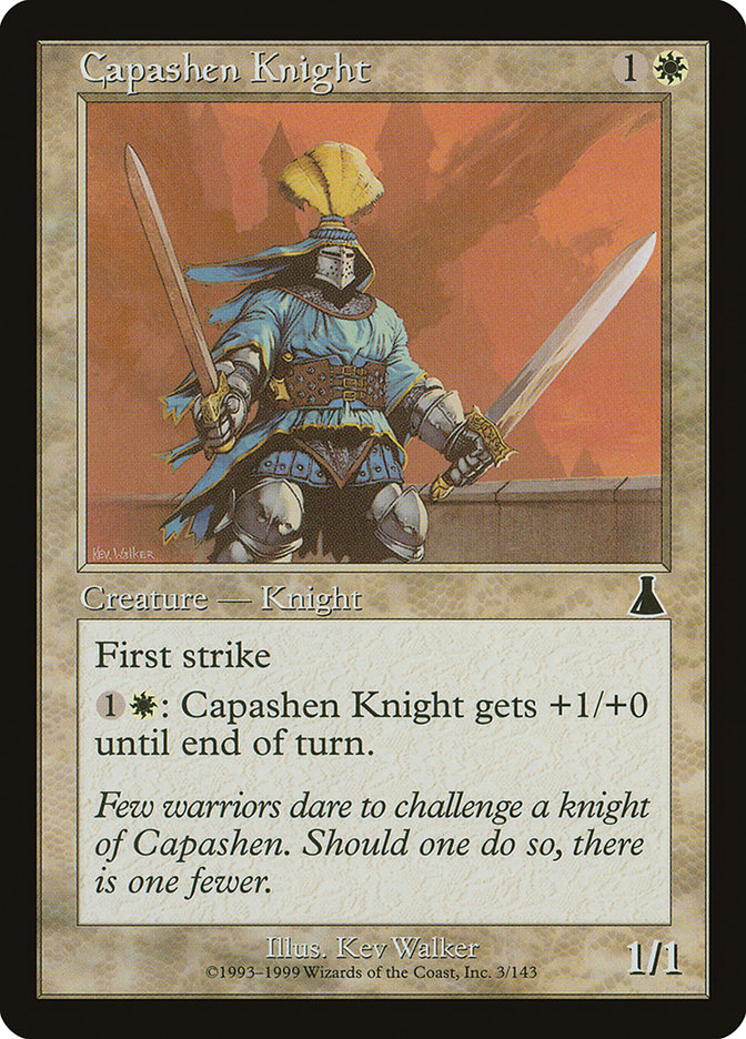 Capashen Knight (3) [Urza's Destiny] | Odin's Place
