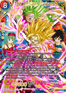 The Radiant Saiyans (BT15-154) [Saiyan Showdown] | Odin's Place