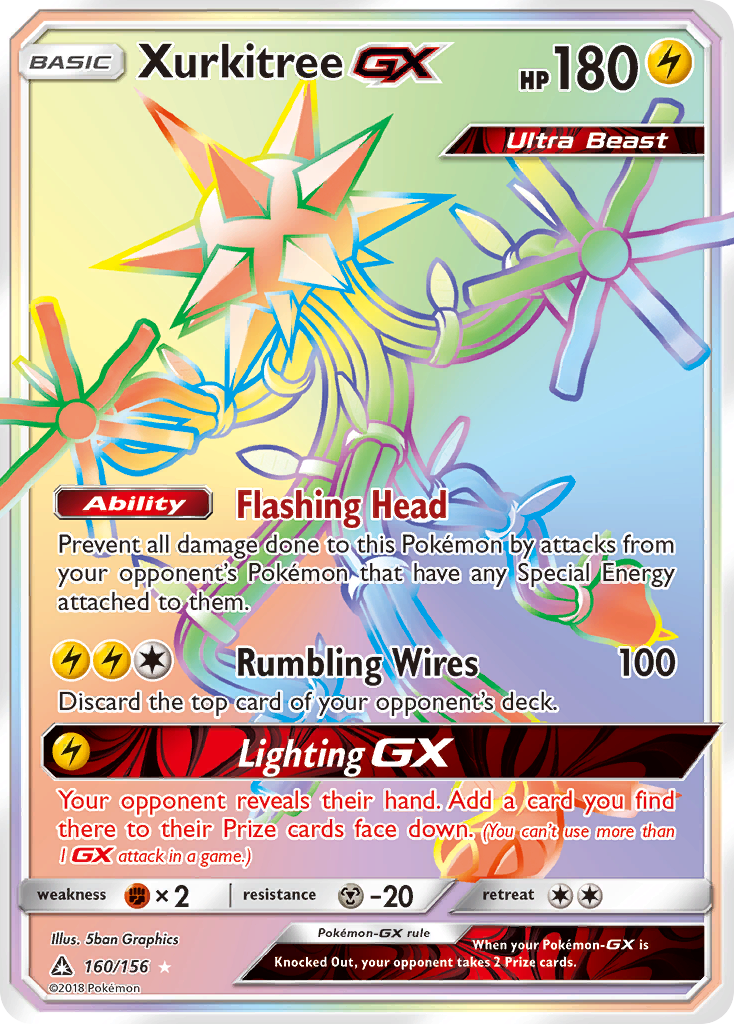 Xurkitree GX (160/156) [Sun & Moon: Ultra Prism] | Odin's Place