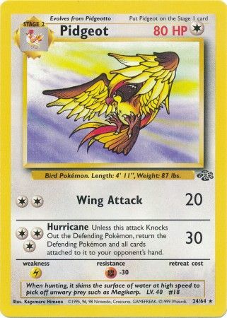 Pidgeot (24/64) [Jungle Unlimited] | Odin's Place