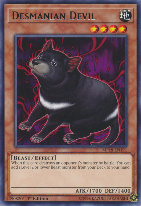 Desmanian Devil [MP18-EN191] Rare | Odin's Place