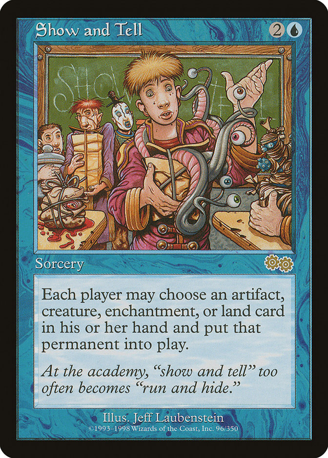 Show and Tell (96) [Urza's Saga] | Odin's Place