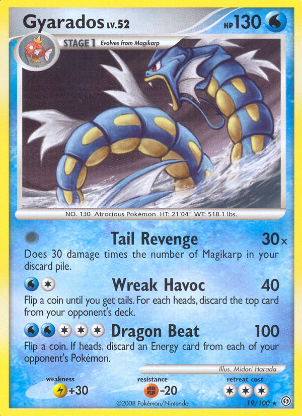 Gyarados (19/100) [Diamond & Pearl: Stormfront] | Odin's Place