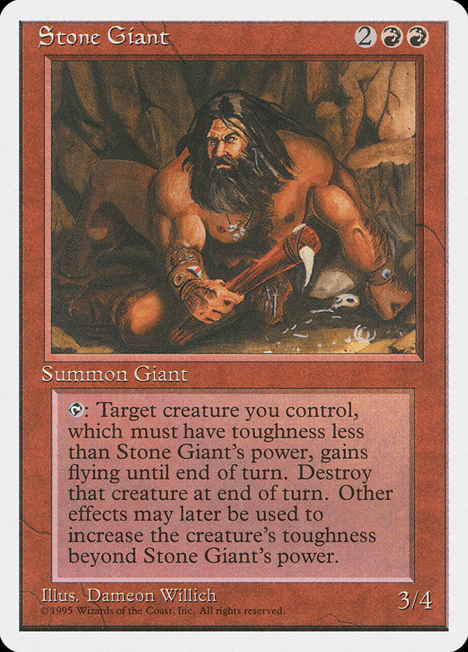 Stone Giant (223) [Fourth Edition] | Odin's Place