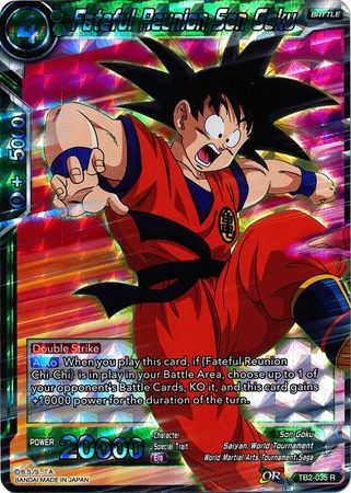 Fateful Reunion Son Goku (TB2-035) [World Martial Arts Tournament] | Odin's Place