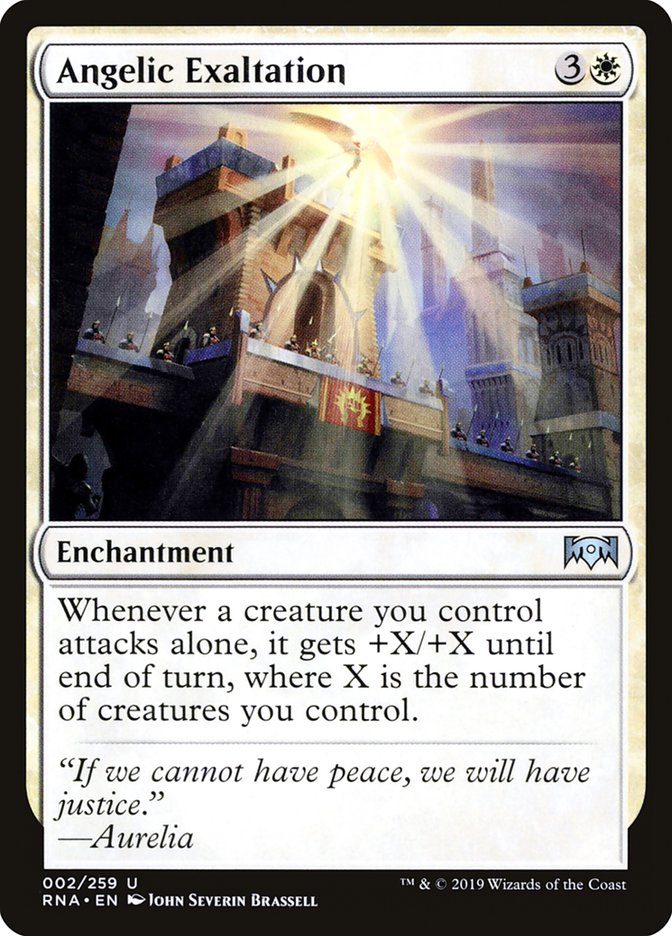 Angelic Exaltation (2) [Ravnica Allegiance] | Odin's Place