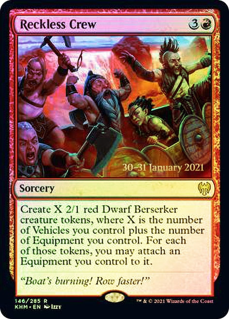Reckless Crew [Kaldheim Prerelease Promos] | Odin's Place