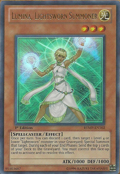 Lumina, Lightsworn Summoner [RYMP-EN102] Ultra Rare | Odin's Place