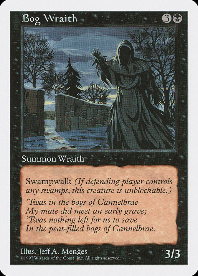 Bog Wraith (147) [Fifth Edition] | Odin's Place