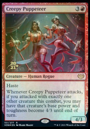 Creepy Puppeteer [Innistrad: Crimson Vow Prerelease Promos] | Odin's Place