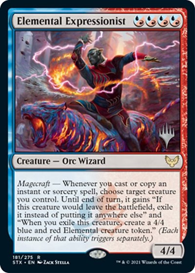 Elemental Expressionist (Promo Pack) [Strixhaven: School of Mages Promos] | Odin's Place