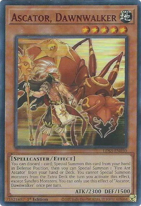 Ascator, Dawnwalker (Red) [LDS3-EN050] Ultra Rare | Odin's Place