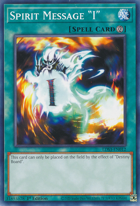 Spirit Message I [LDS3-EN012] Common | Odin's Place