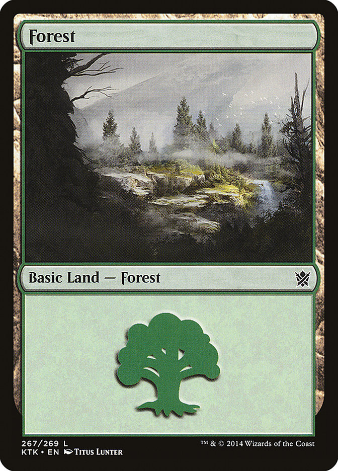 Forest (267) [Khans of Tarkir] | Odin's Place