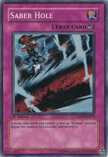 Saber Hole [ABPF-EN073] Super Rare | Odin's Place
