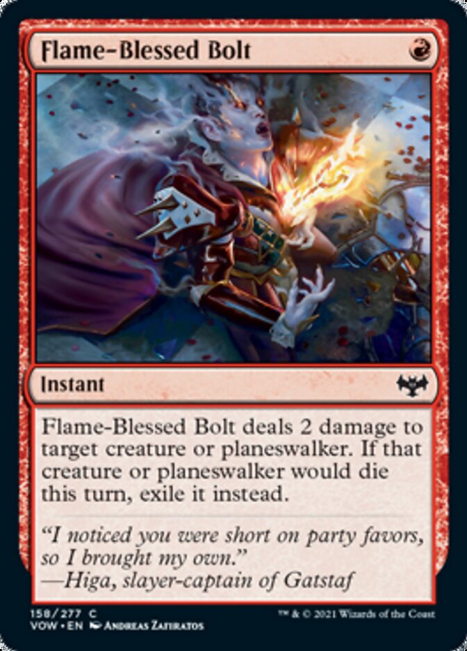 Flame-Blessed Bolt [Innistrad: Crimson Vow] | Odin's Place