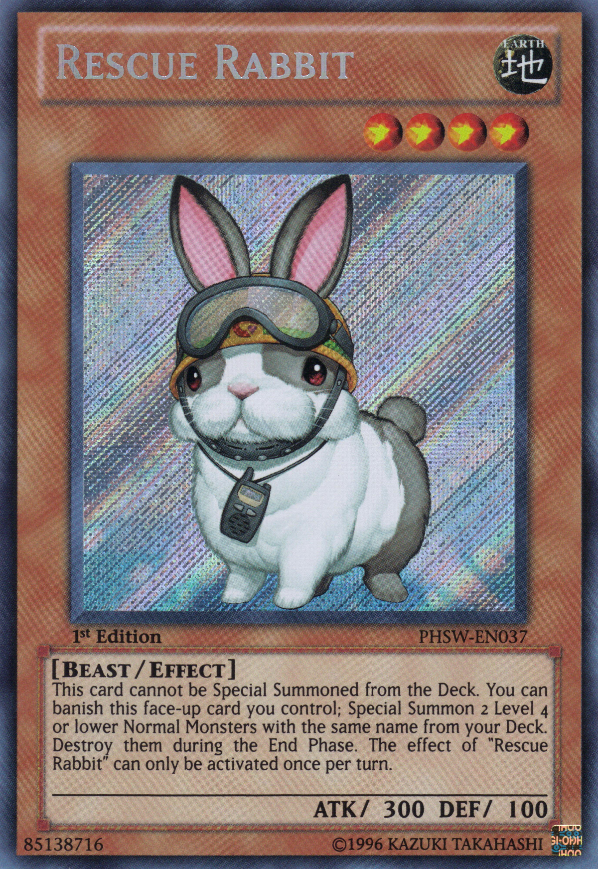 Rescue Rabbit [PHSW-EN037] Secret Rare | Odin's Place
