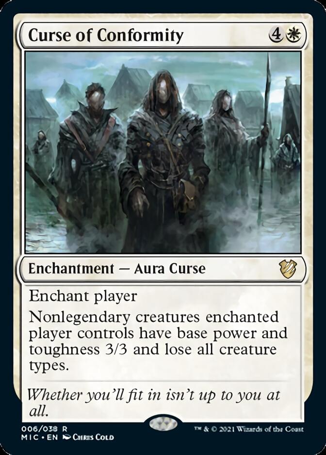 Curse of Conformity [Innistrad: Midnight Hunt Commander] | Odin's Place