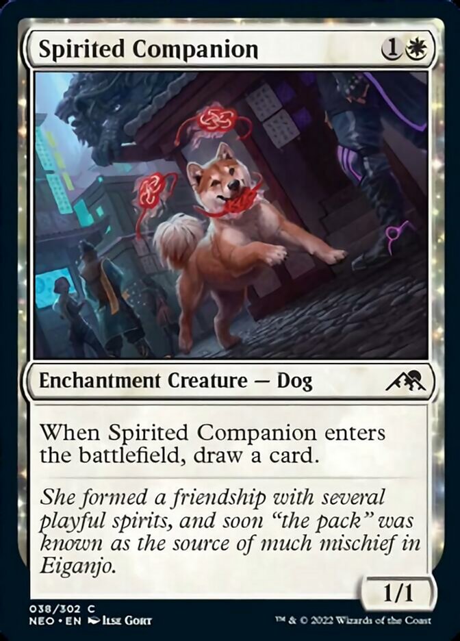Spirited Companion [Kamigawa: Neon Dynasty] | Odin's Place