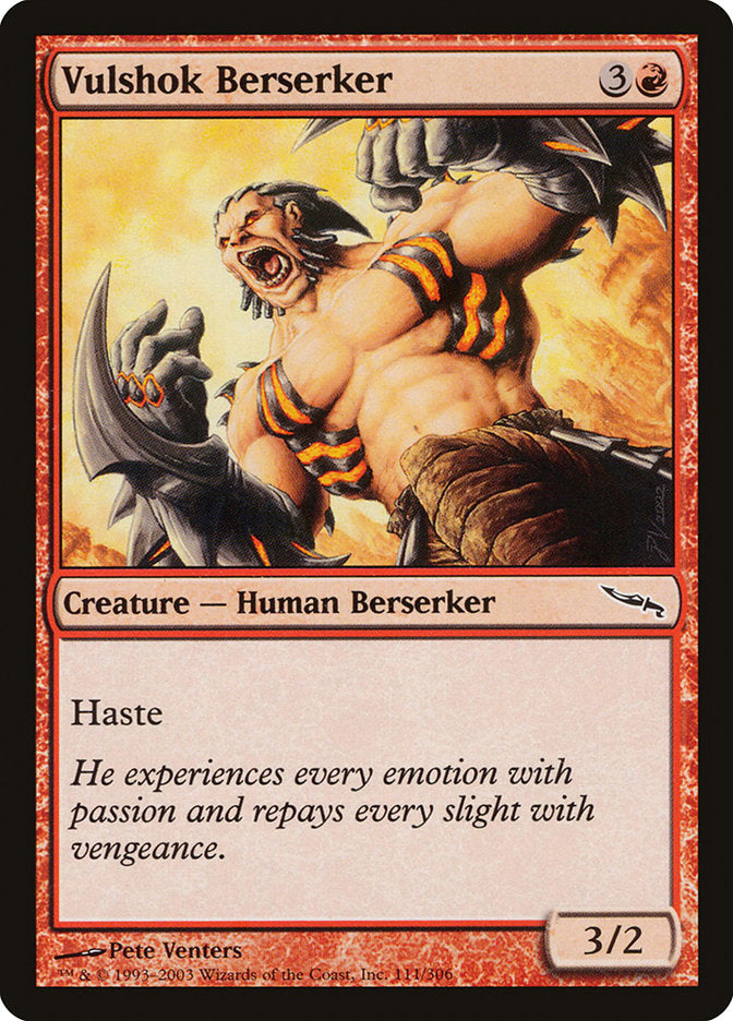 Vulshok Berserker [Mirrodin] | Odin's Place