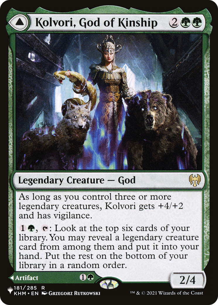 Kolvori, God of Kinship // The Ringhart Crest [Secret Lair: From Cute to Brute] | Odin's Place