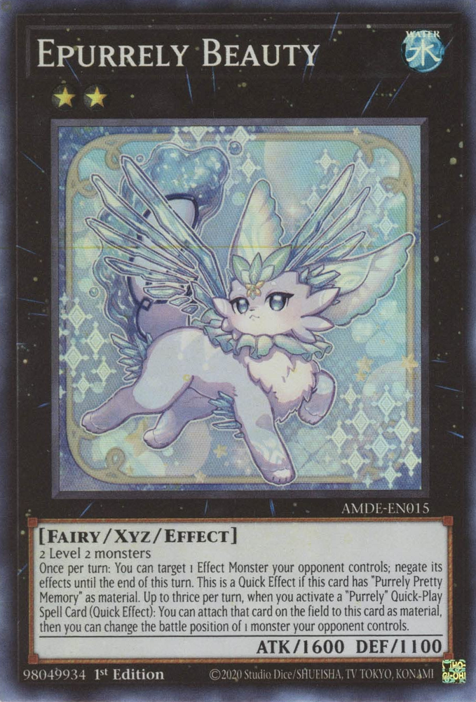 Epurrely Beauty [AMDE-EN015] Super Rare | Odin's Place