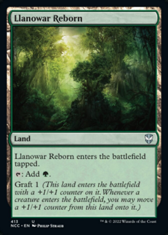 Llanowar Reborn [Streets of New Capenna Commander] | Odin's Place