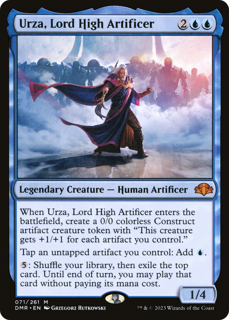 Urza, Lord High Artificer [Dominaria Remastered] | Odin's Place