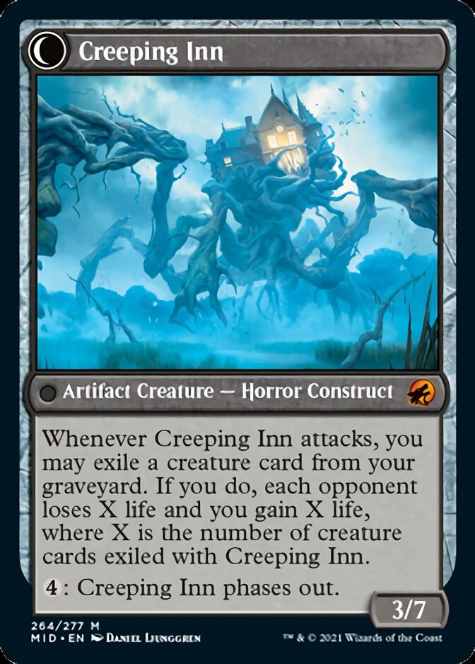 Hostile Hostel // Creeping Inn [Innistrad: Midnight Hunt] | Odin's Place