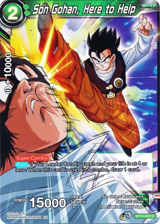 Son Gohan, Here to Help (BT11-077) [Vermilion Bloodline 2nd Edition] | Odin's Place