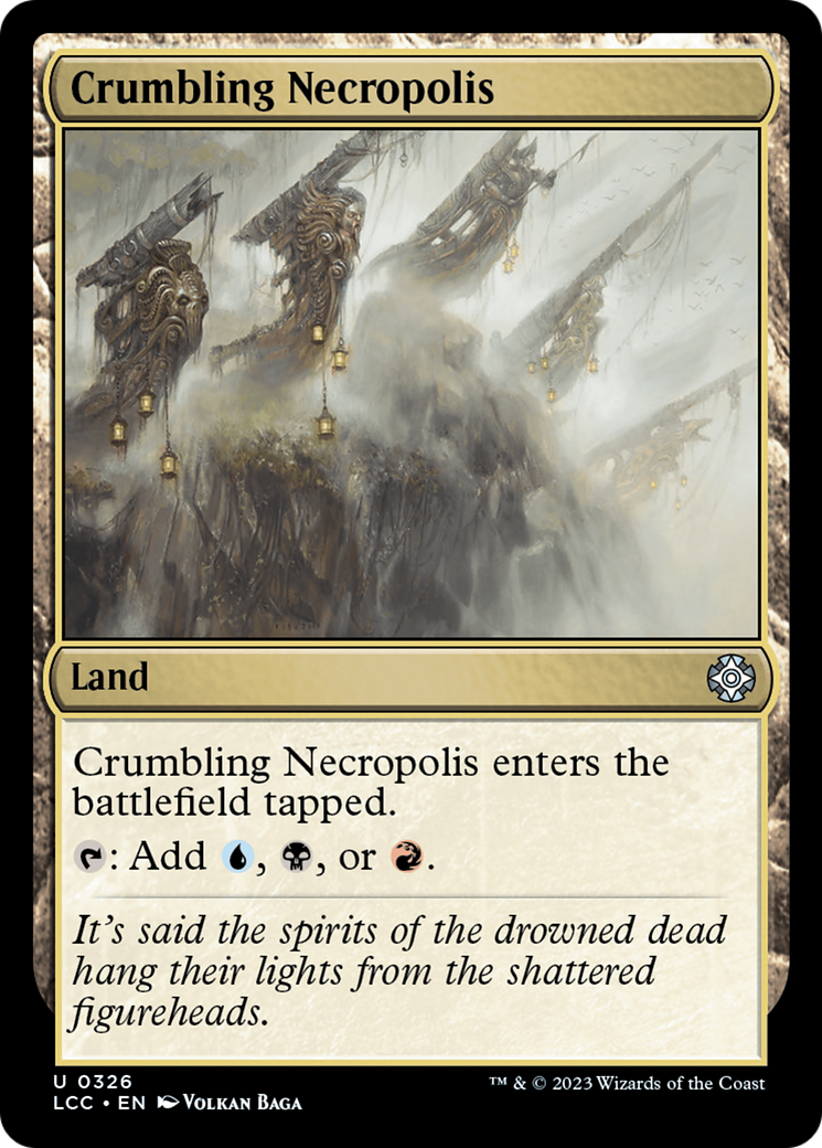 Crumbling Necropolis [The Lost Caverns of Ixalan Commander] | Odin's Place