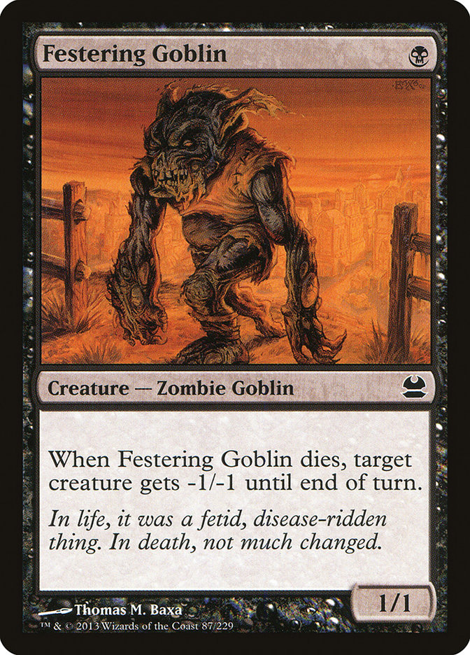 Festering Goblin (87) [Modern Masters] | Odin's Place