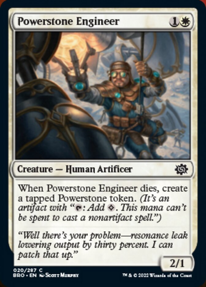 Powerstone Engineer [The Brothers' War] | Odin's Place