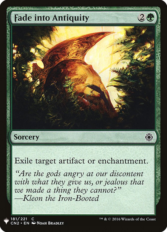 Fade into Antiquity [Mystery Booster] | Odin's Place