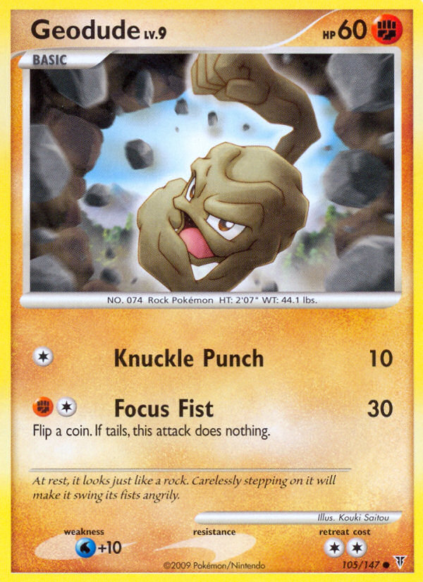Geodude (105/147) [Platinum: Supreme Victors] | Odin's Place